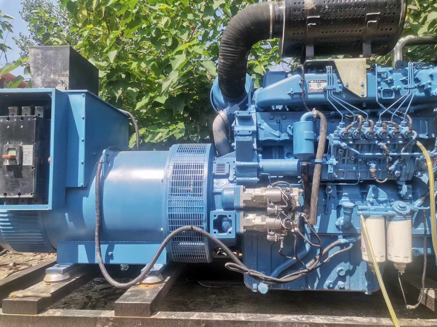 禹会详细说明降低 800kW 柴油发电机输出电流波动的方法